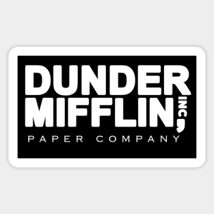 DUNDER MIFFLIN paper company - the office Sticker